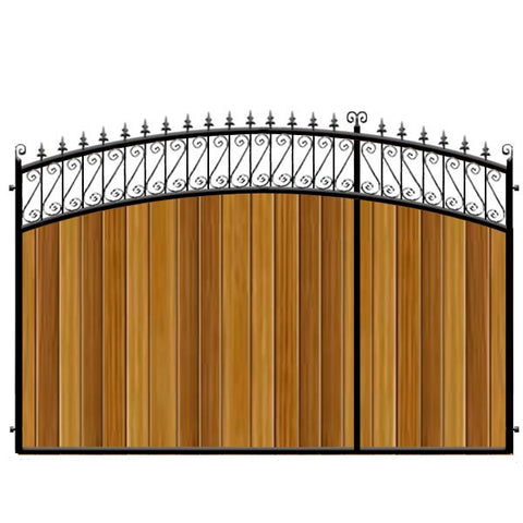 Oxford 3/4 Split Driveway Gate from