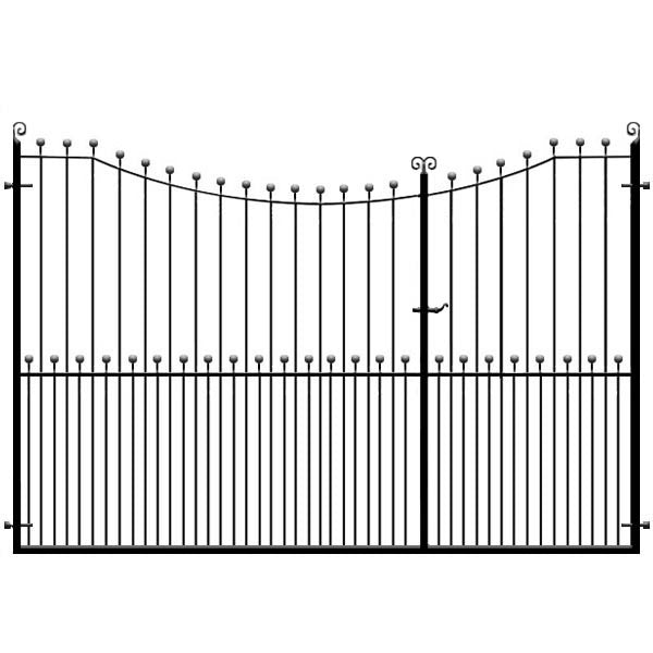 Peacehaven 3/4 Split Driveway Gate from