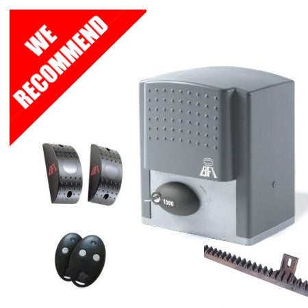 24v BFT Ares Sliding Gate Kit