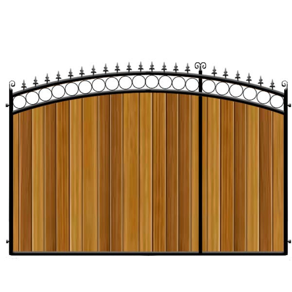 Bath 3/4 Split Driveway Gate from