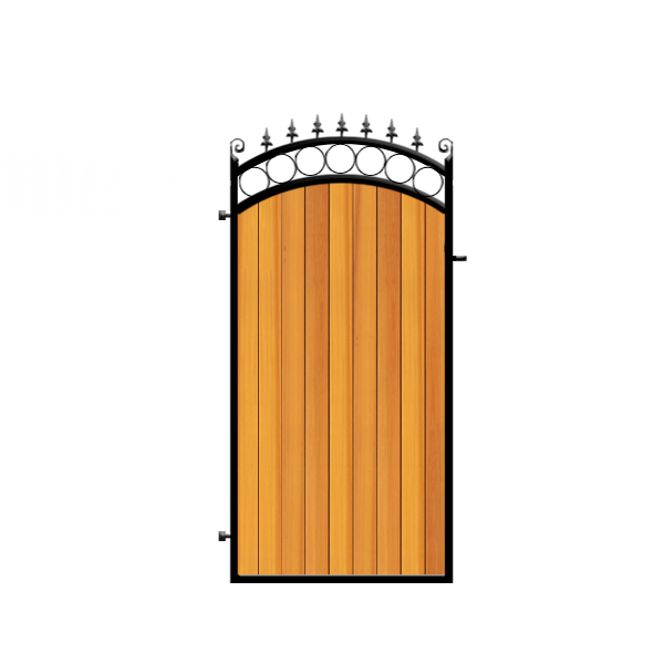 cedar side gates in bath
