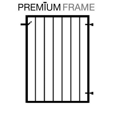 The Cheltenham Garden Gate - deep framed system. Made to measure in the UK