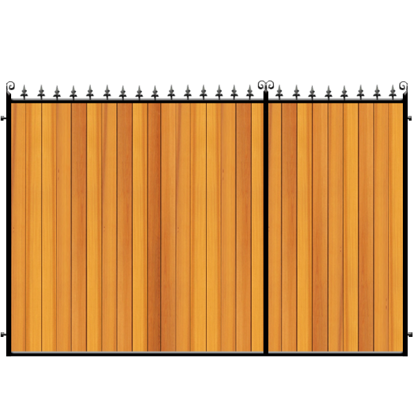 Middleton 3/4 Split Driveway Gate from