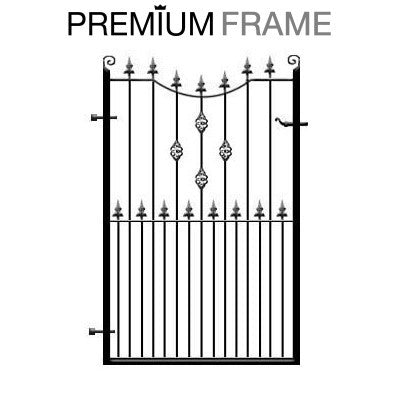 Knightsbridge Metal Garden Gate