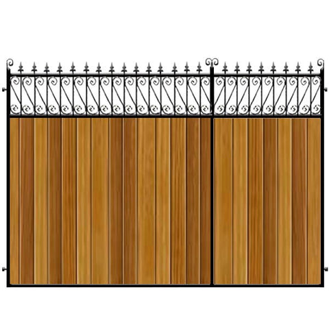 Lemmington 3/4 Split Driveway Gate from