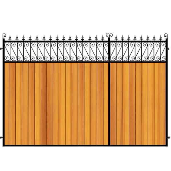 Lemmington 3/4 Split Driveway Gate from