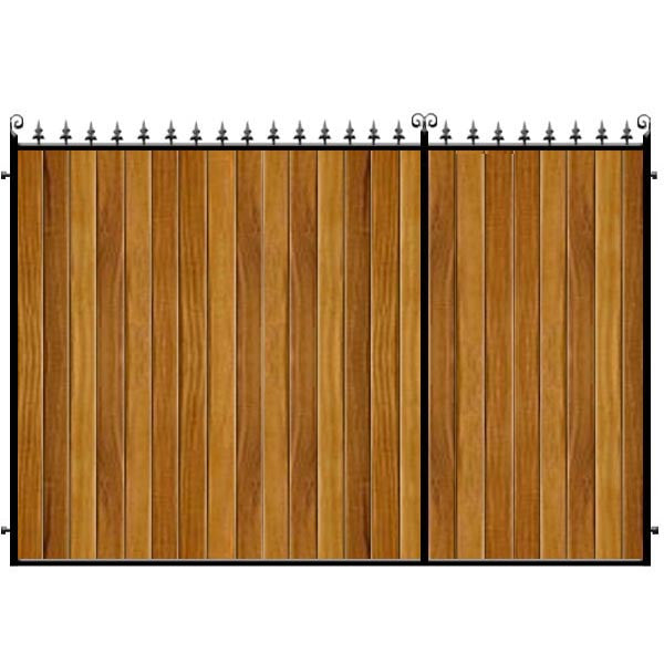 Middleton 3/4 Split Driveway Gate from