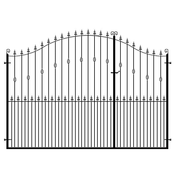 Sandringham 3/4 Split Gate from