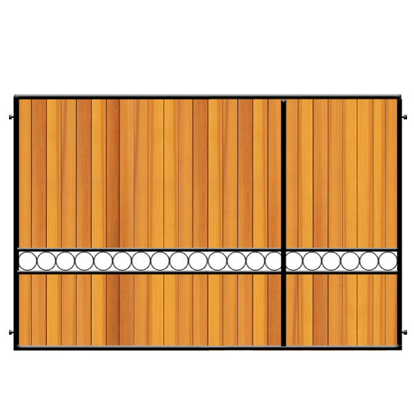 Sandbanks 3/4 Split Driveway Gate from