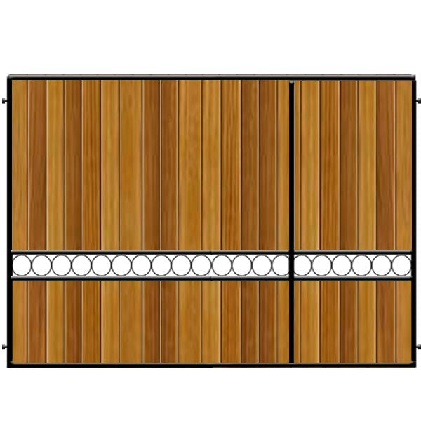 Sandbanks 3/4 Split Driveway Gate from