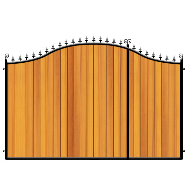 Stratford 3/4 Split Driveway Gate from