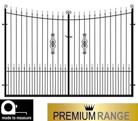 Winchester Wrought Iron Estate Gates, Premium Range