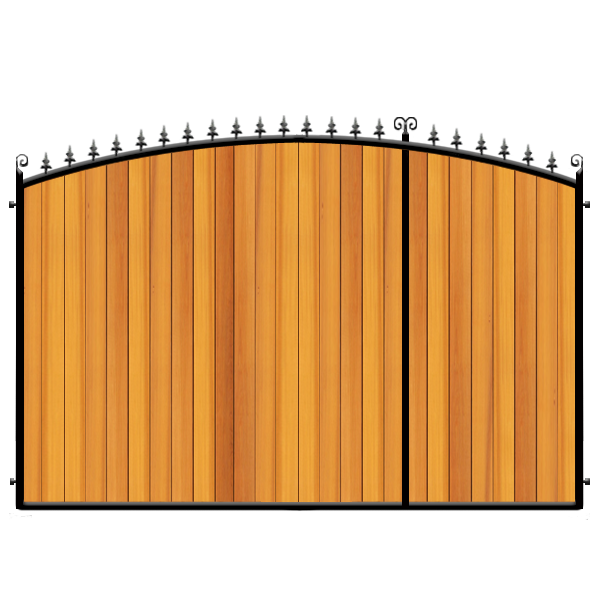 Dorchester 3/4 Split Driveway Gate from