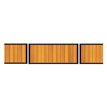 Lyndhurst Metal Fence, Cedar