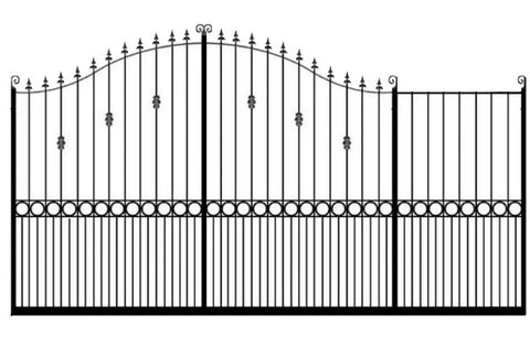 Metal Sliding Gates, the Buckinghamshire. Made to measure in the UK to any width or height.Farnham